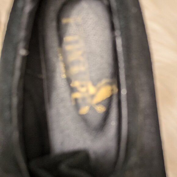 Troupe Black Suede Bow Sneakers - Picture 3 of 4